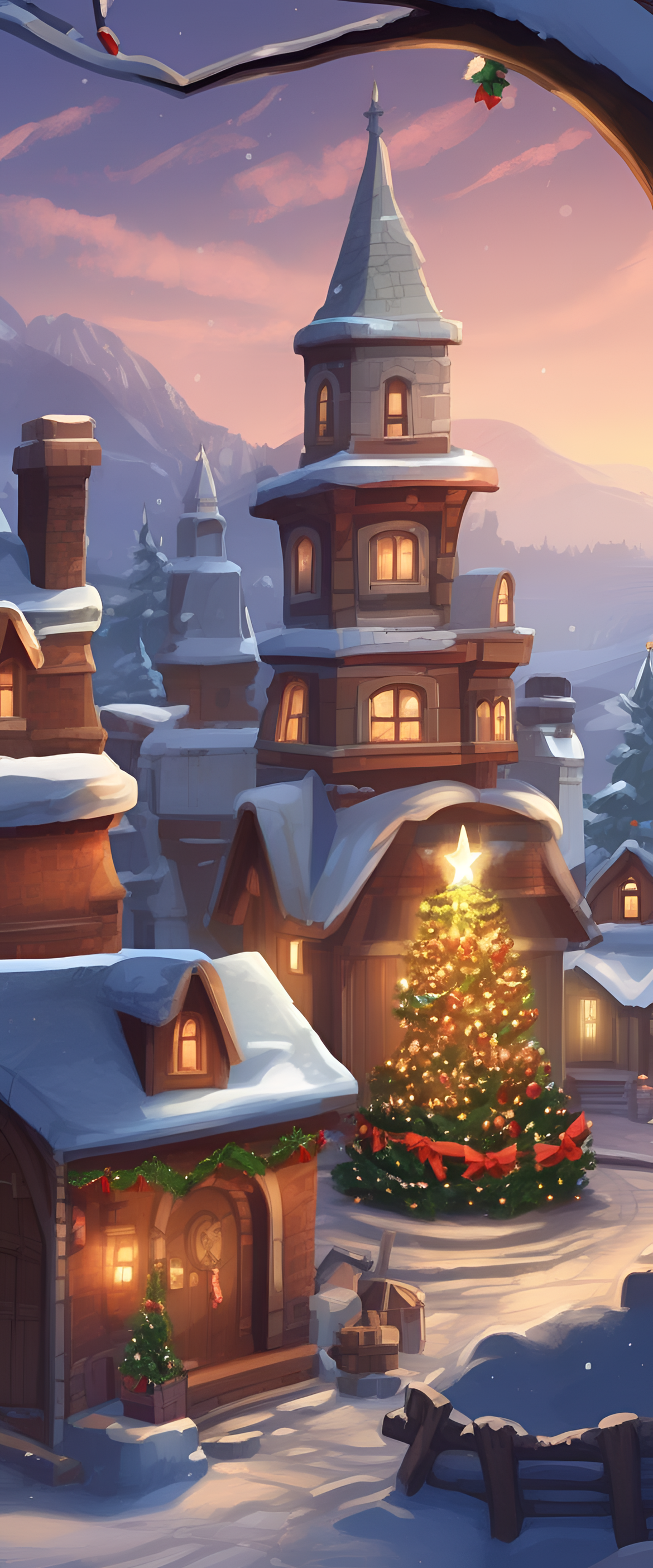 A Christmas Background Images