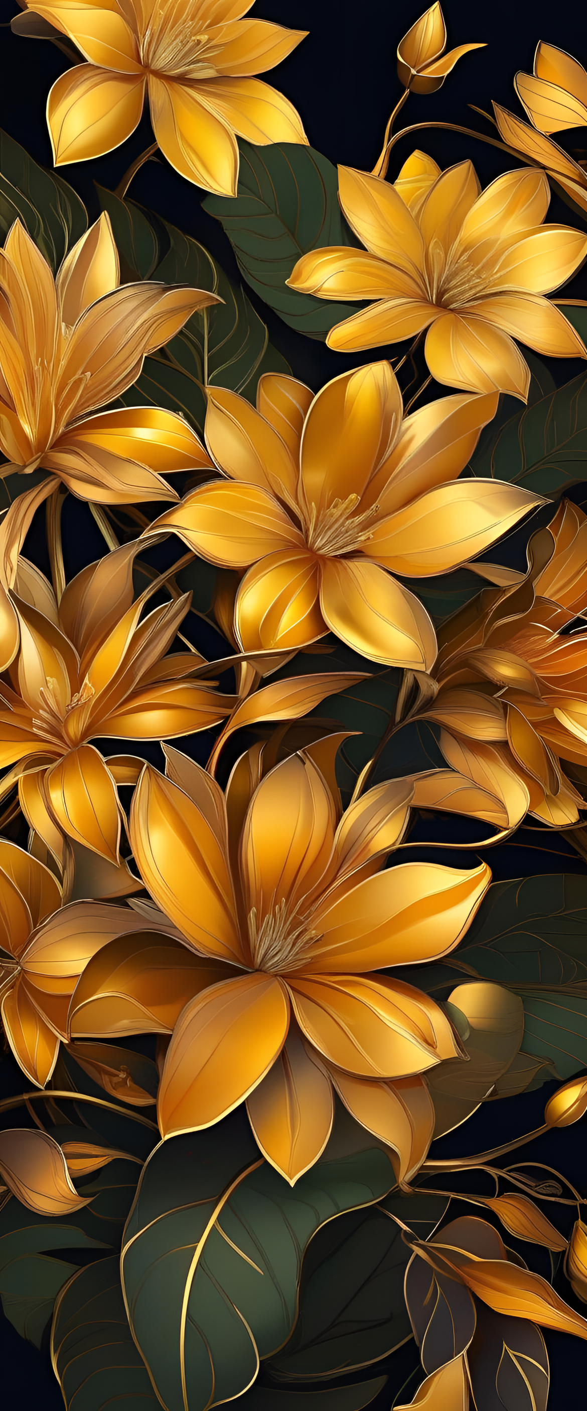 A Golden Flower Pictures