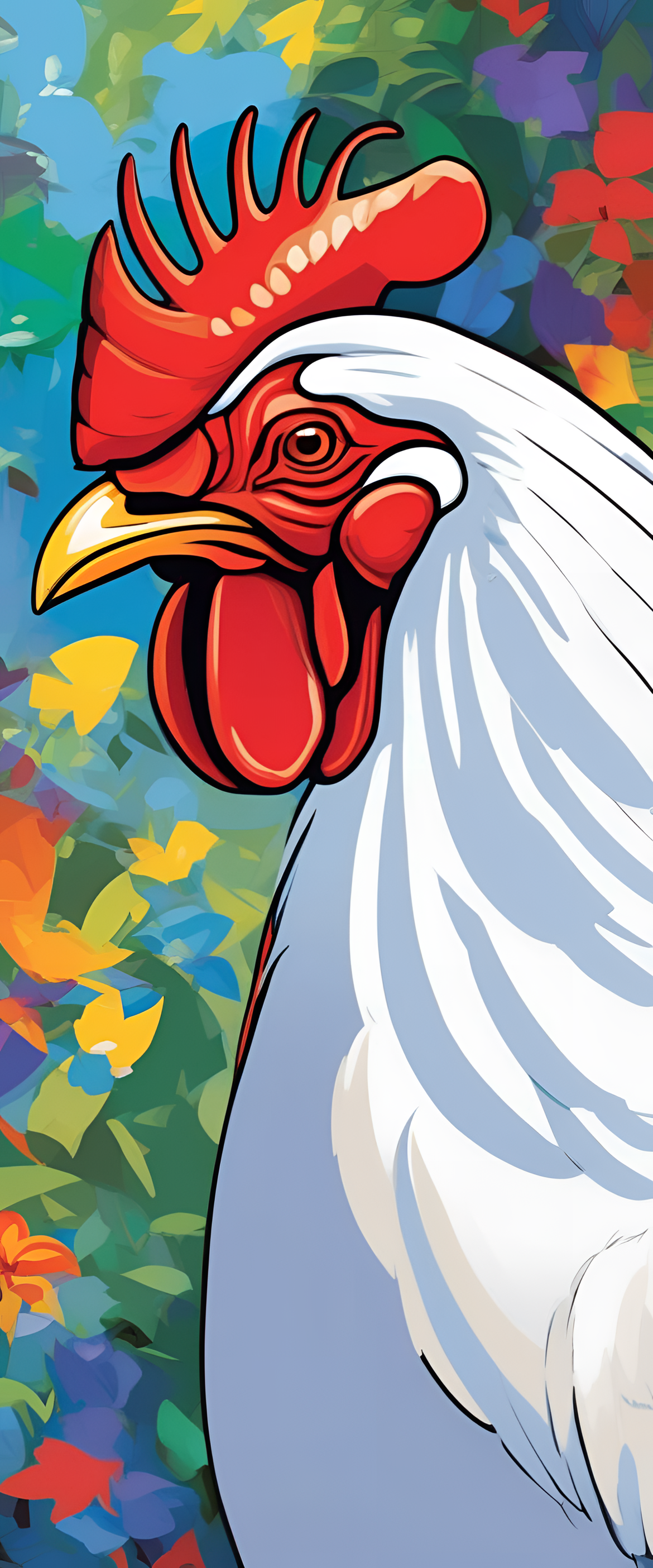 Vibrant Foghorn Leghorn wallpaper