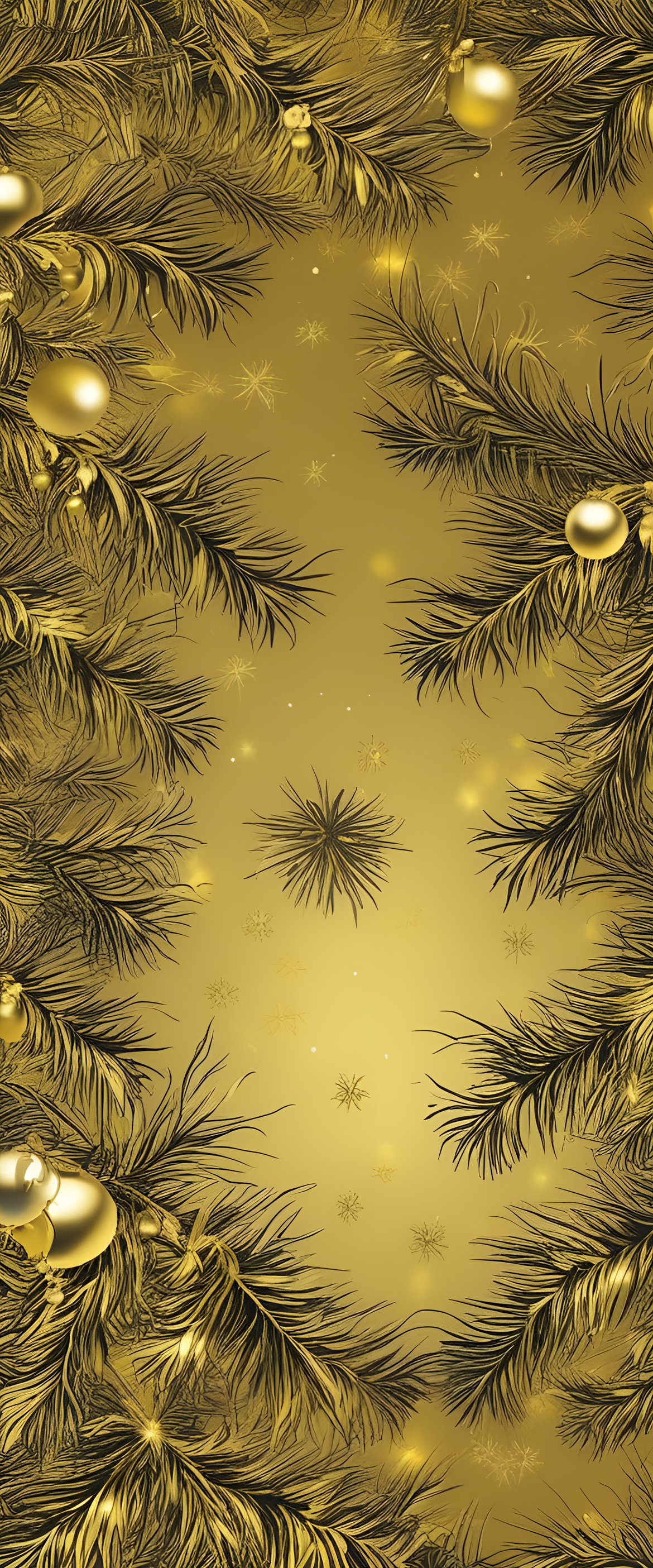 A Golden Grinch Wallpaper