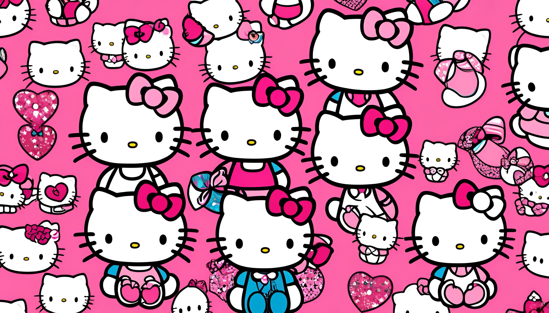 A Hello Kitty Background