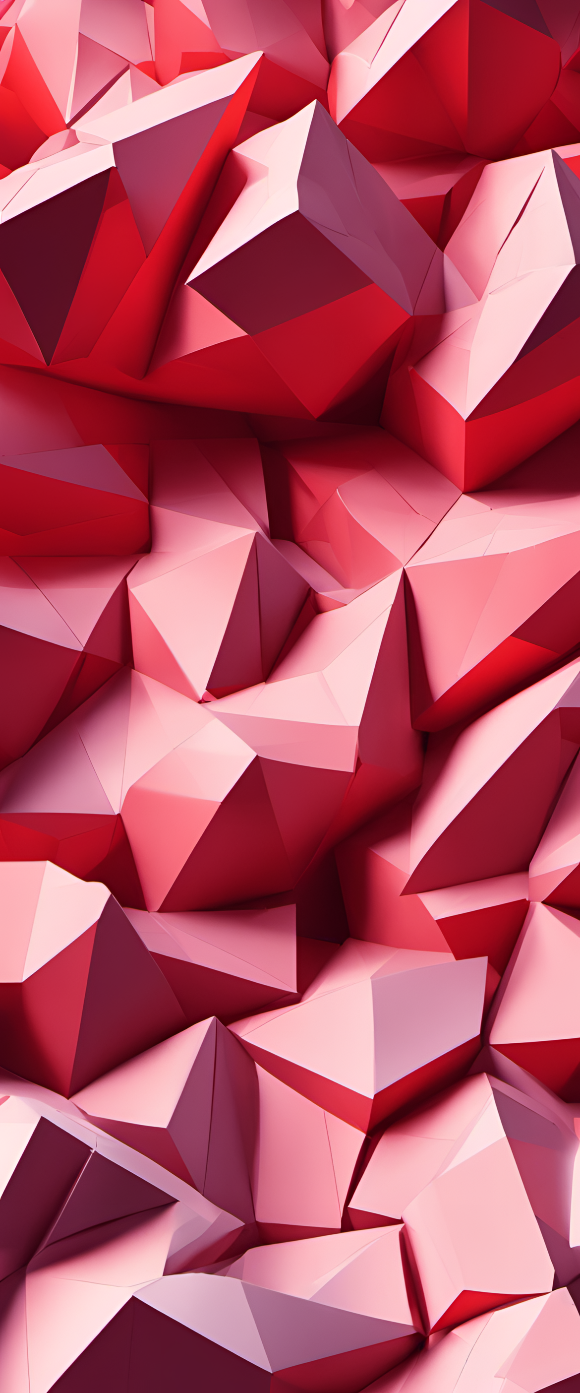 Abstract red wallpaper with cinematic lighting