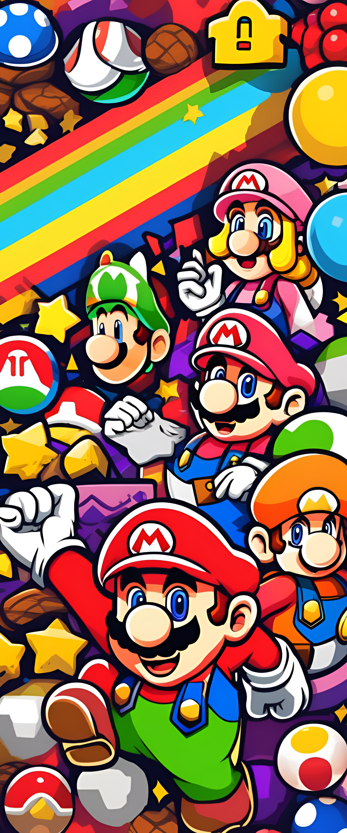 A Mario Background