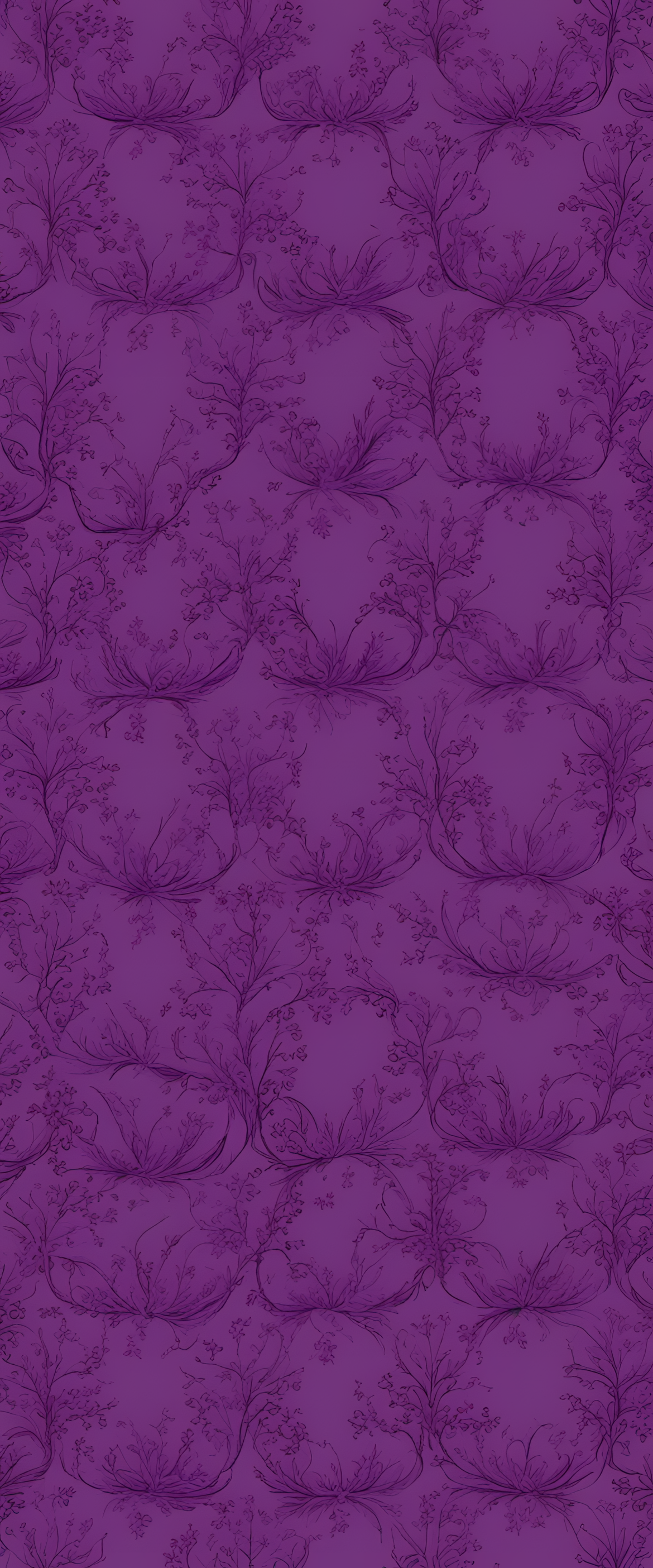 Abstract purple wallpaper with intricate, detailed design.