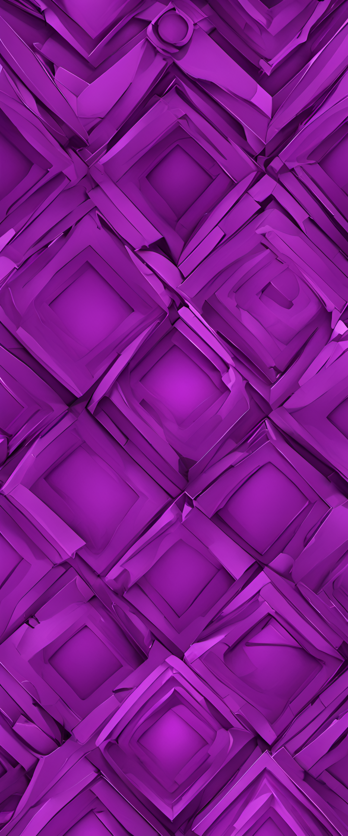 Vibrant purple abstract pattern on display.