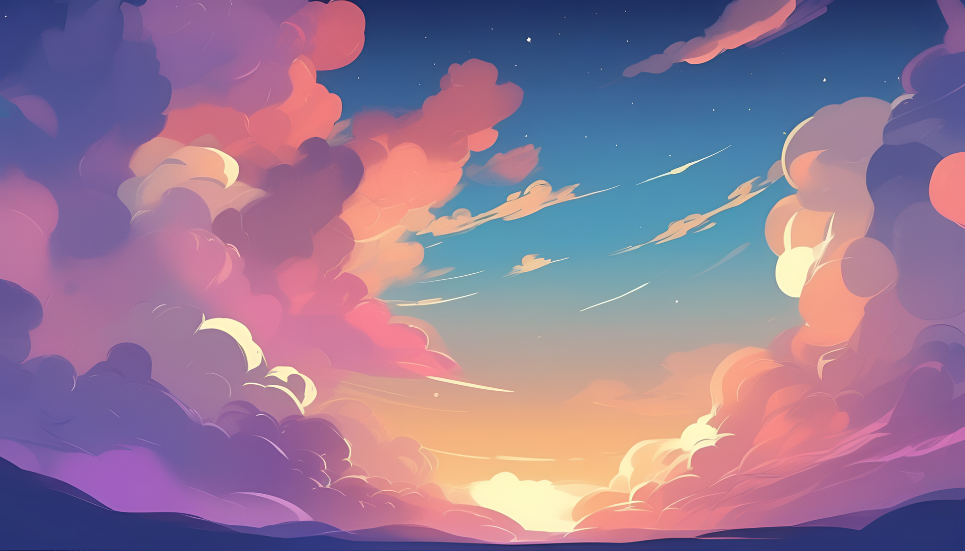 A Sky Background