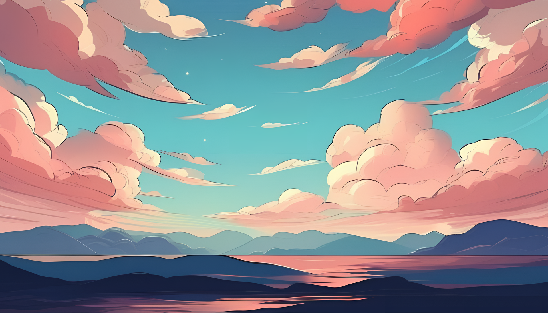 A Sky Background