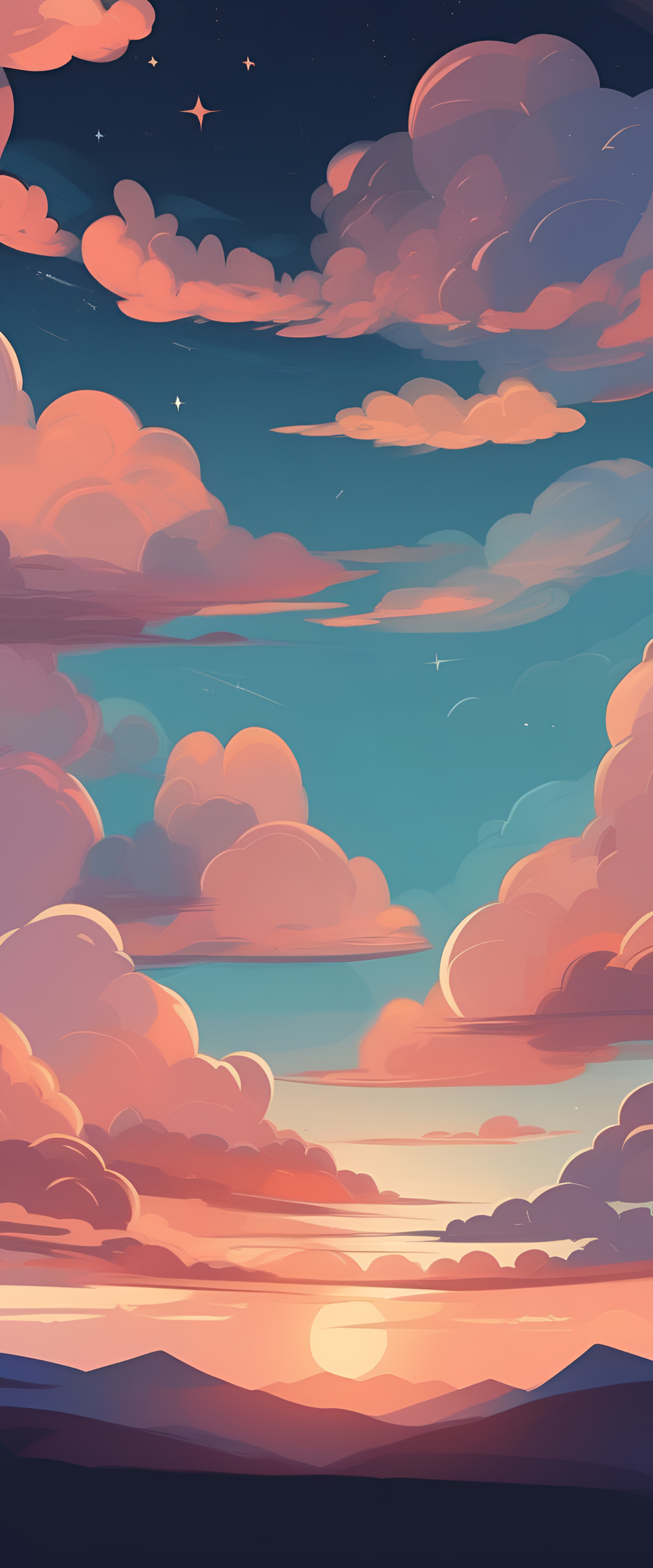 A Sky Background