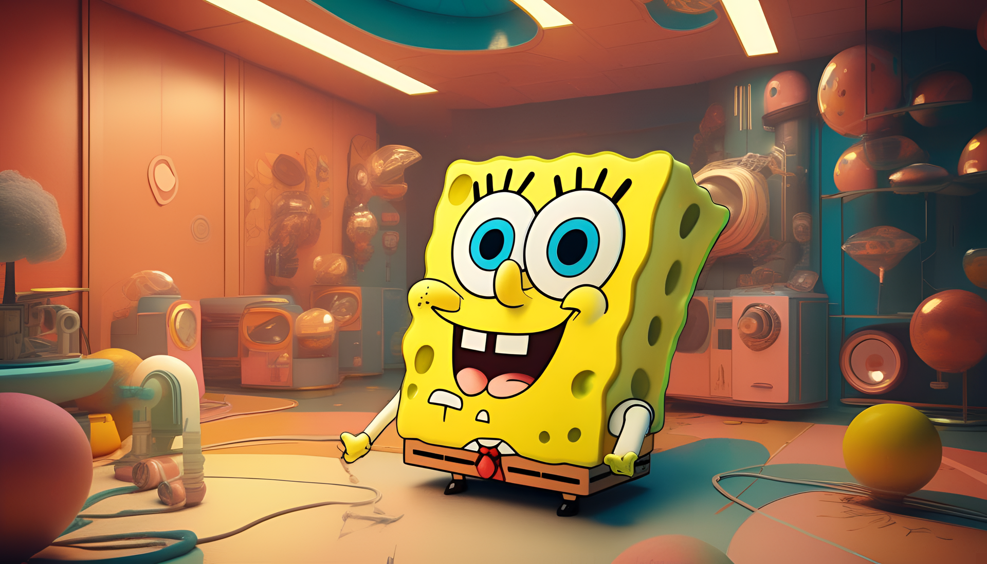 A Spongebob Background