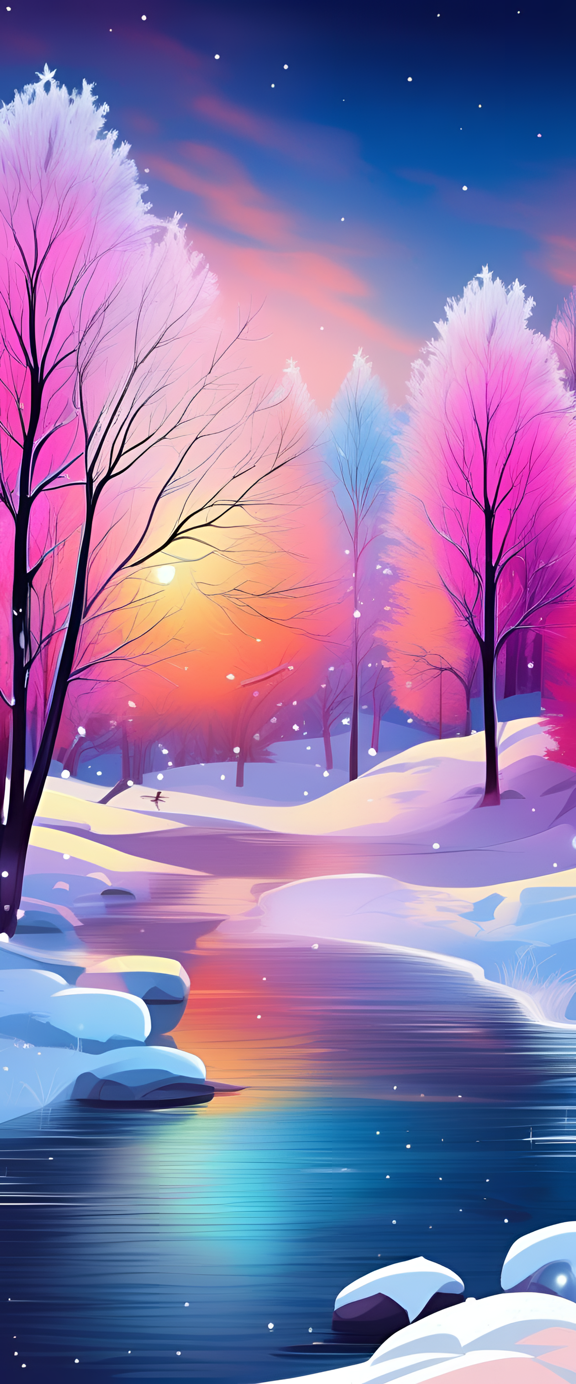 A Winter Background