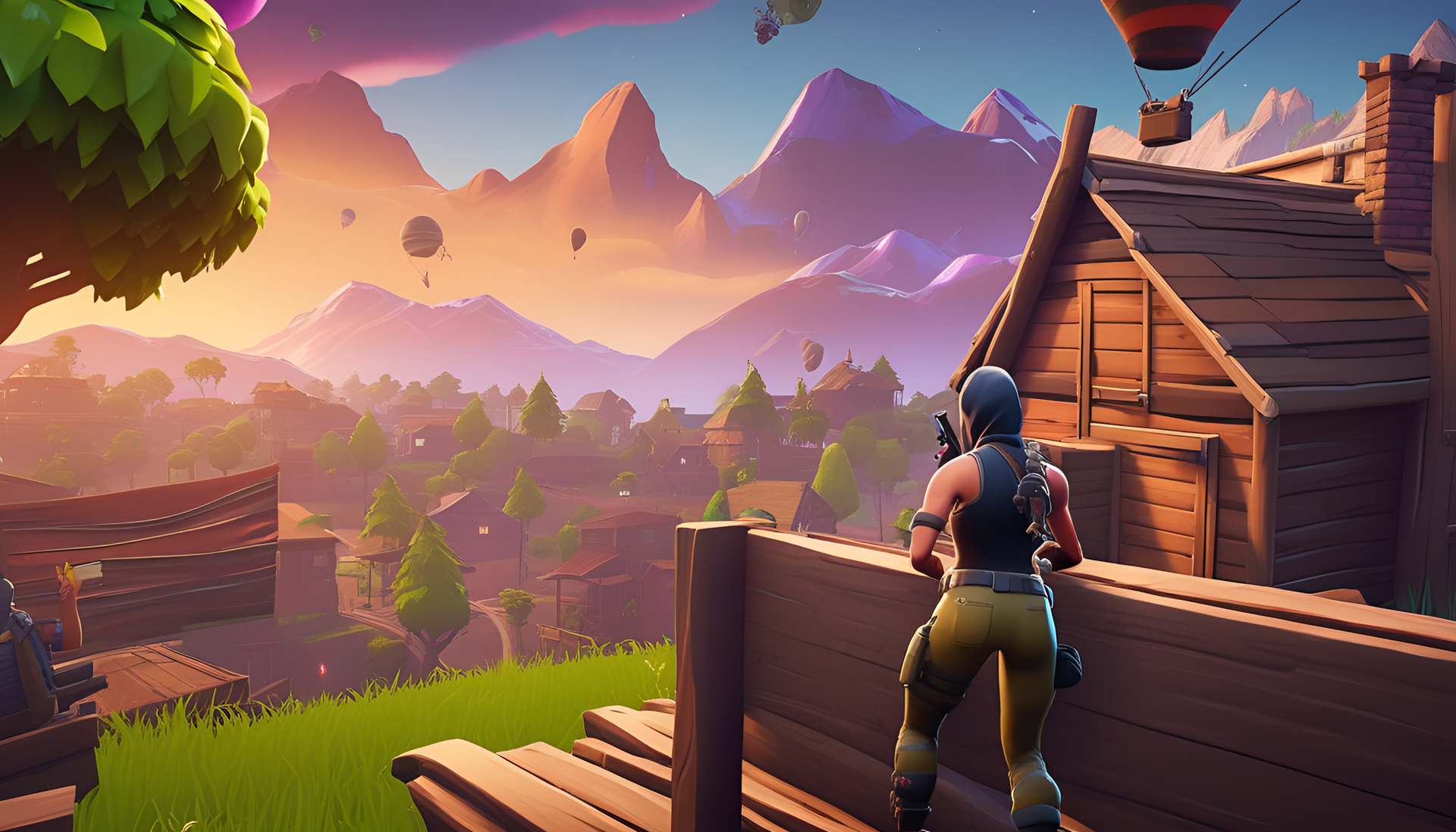 A Fortnite Background