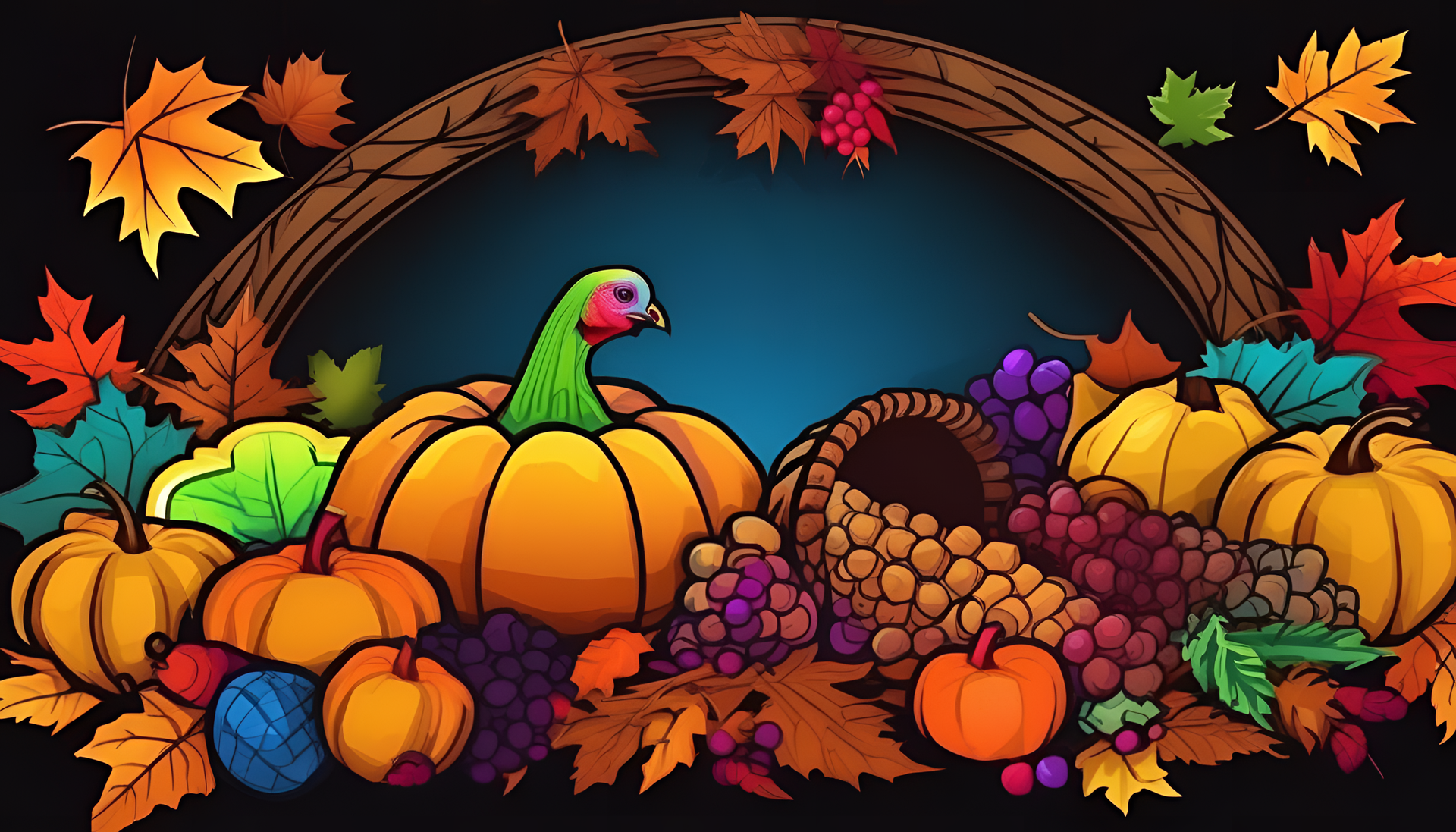 A Thanksgiving Background